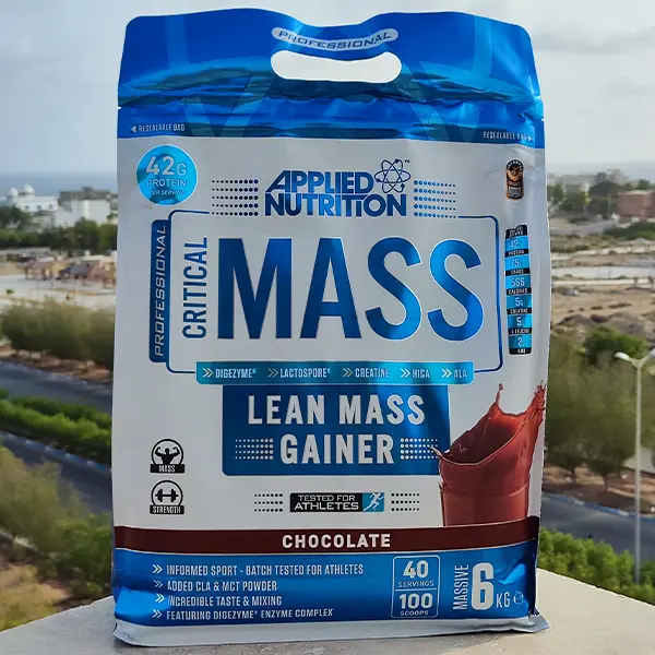 لین مس گینر کرتیکال اپلاید نوتریشن | Applied Nutrition Critical Mass Lean Mass 6kg-سم7شاپ-sam7shop