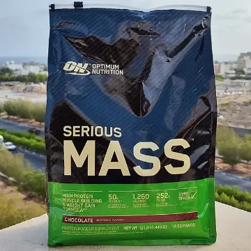 گینر سریوس مس اپتیموم نوتریشن | OPTIMUM NUTRITION SERIOUS MASS 12lb-سم7شاپ-sam7shop