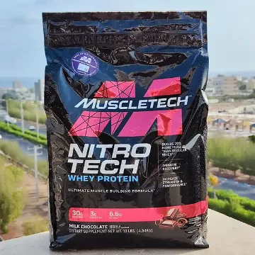 پروتئین نیتروتک ماسل تک |  NITRO-TECH MuscleTech 10lbs-سم7شاپ-sam7shop