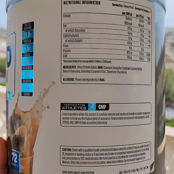 پروتئین ایزو XP اپلاید نوتریشن | Applied Nutrition ISO-XP 100% Whey Protein Isolate-سم۷شاپ-sam۷shop