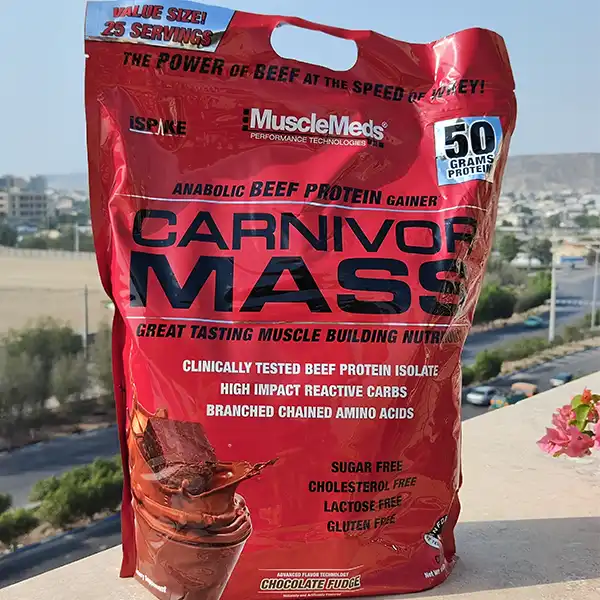 گینر کارنیور مس ماسل مدز | Musclemeds CARNIVOR MASS 12Lbs- سم سون شاپ- sam7shop.ir