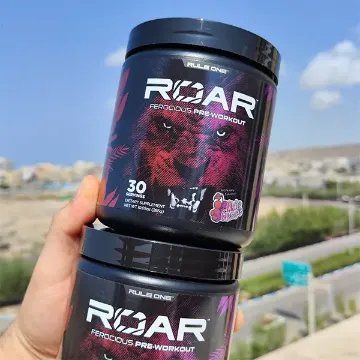 پمپ طرح جدید ROAR رول وان | Rule 1 Roar Pre Workout- سم سون شاپ- sam7shop.ir