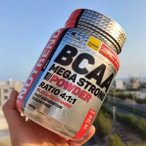 پودر بی سی ای ای مگا استرانگ ناترند | Nutrend BCAA MEGA STRONG POWDER-سم7شاپ-sam7shop.ir