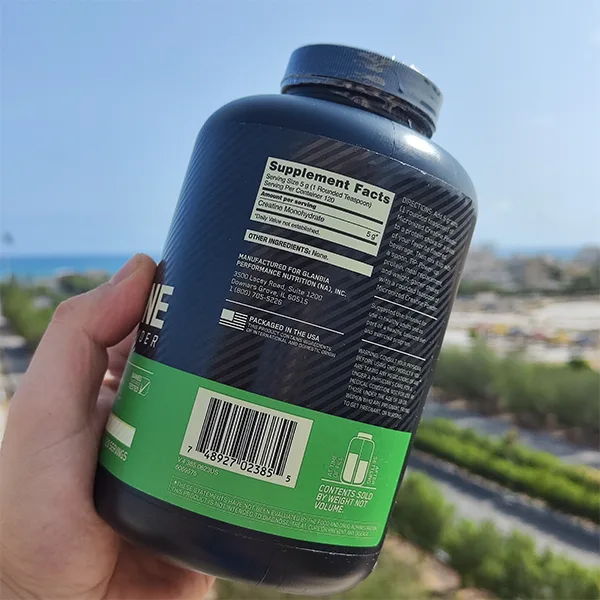 کراتین مونوهیدرات میکرونایز اپتیموم نوتریشن 600 گرم | Optimum Nutrition Micronized Creatine Powder 600gr-سم7ش-sam7shop.ir