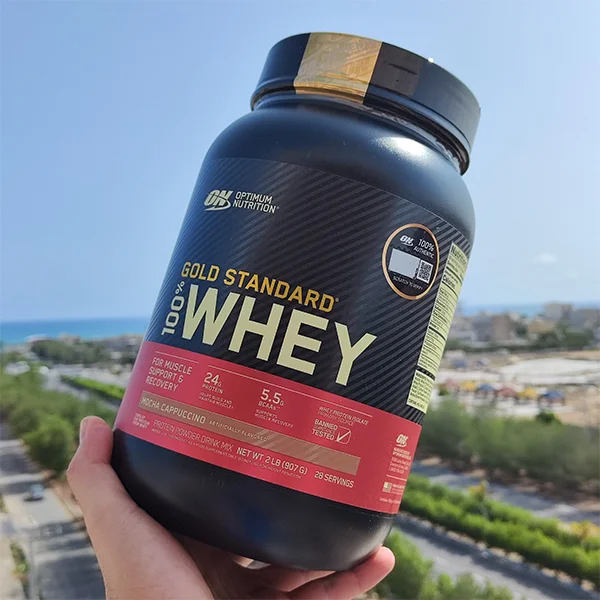 پروتئین وی گلد 100 درصد استاندارد اپتیموم نوتریشن 900 گرمی | Optimum Nutrition Gold Standard 100% Whey Protein 900G-سم7شاپ-sam7shop.ir