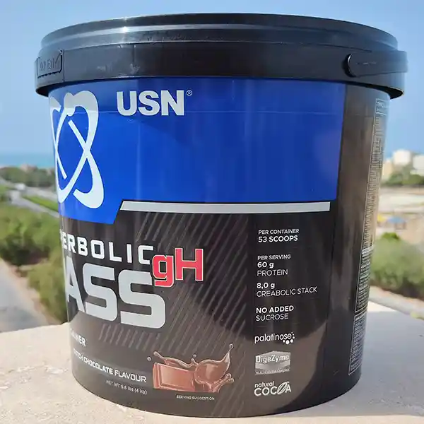 مس گینر هایپربولیک GH یو اس ان 4 کیلویی | USN Hyperbolic Mass Gh 4kg-سم7شاپ-sam7shop.ir