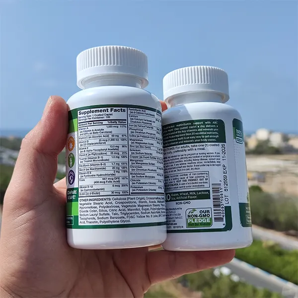 مولتی ویتامین مینرال مردانه ABC نیچرز تروس 100 عدد | Nature's Truth Adult ABC Complete Multivitamin-سم7شاپ-sam7shop.ir