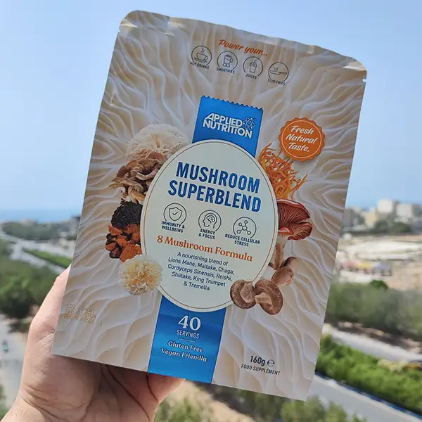 پودر قارچ سوپربلند اپلاید 160 گرم | Applied Nutrition Mushroom Superblend 160gr-سم7شاپ-sam7shop.ir