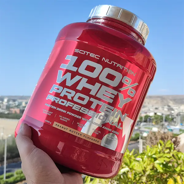 پروتئین وی 100 درصد پرفشنال سایتک نوتریشن | Scitec Nutrition 100% Whey Protein Professional-سم7شاپ-sam7shop.ir