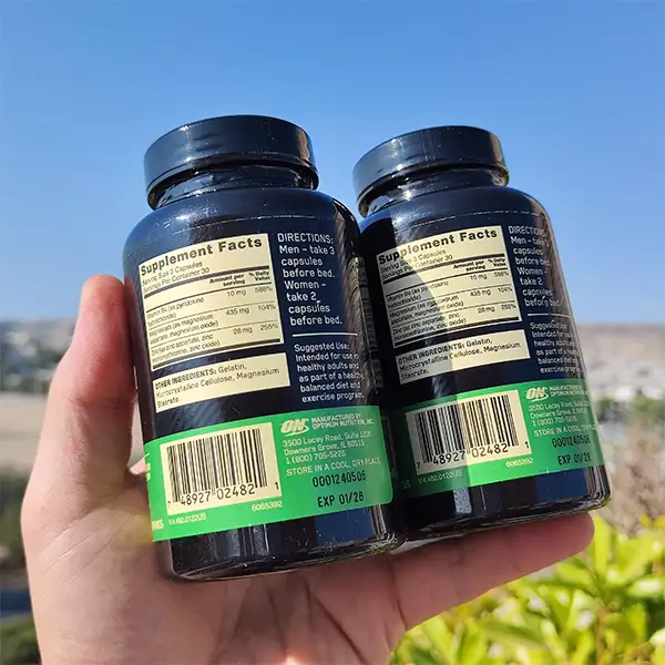 کپسول زینک و منیزیم اپتیموم نوتریشن 90 عددی | Optimum Nutrition Zinc Magnesium Aspartate 90 caps-سم7شاپ-sam7shop.ir