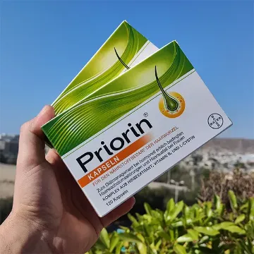 قرص پریورین ضد ریزش مو اصل آلمانی | Priorin Bayer Germany 120 Capsule-سم7شاپ-sam7shop.ir