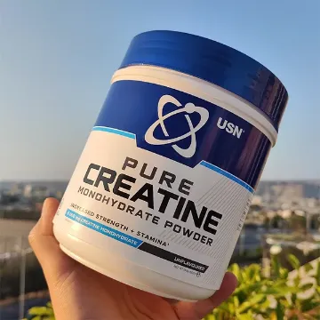 کراتین پیور ۵۰۰ گرمی یو اس ان | USN Pure Creatine Monohydrate Powder 500g-سم7شاپ-sam7shop.ir