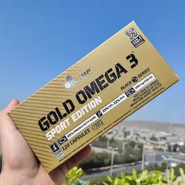 امگا ۳ گلد الیمپ 120 عددی | Olimp Gold Omega 3 Sport Edition 120caps-سم7شاپ-sam7shop.ir