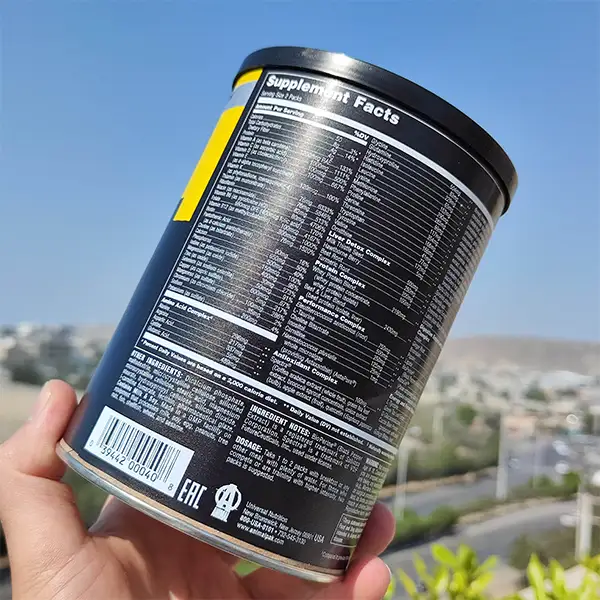 مولتی ویتامین انیمال پک یونیورسال نوتریشن | Universal Nutrition Animal Pak Ultimate Foundation 30 packs-سم7شاپ-sam7shop.ir