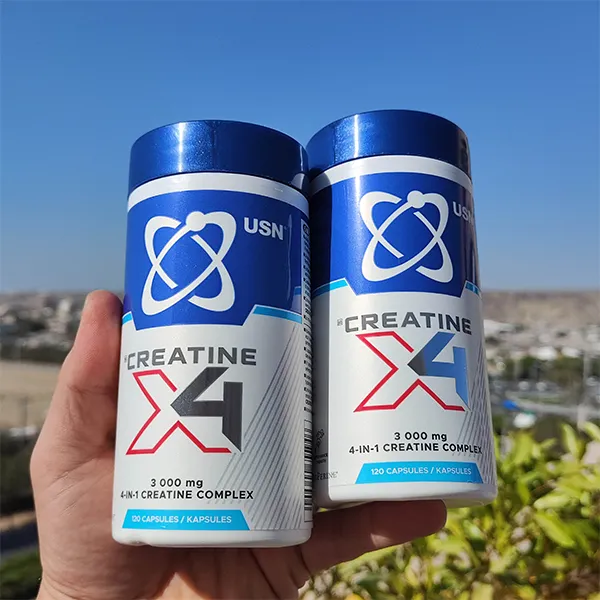 کراتین ایکس 4 یواس‌ان | USN Creatine X4 120 Capsules-سم7شاپ-sam7shop.ir