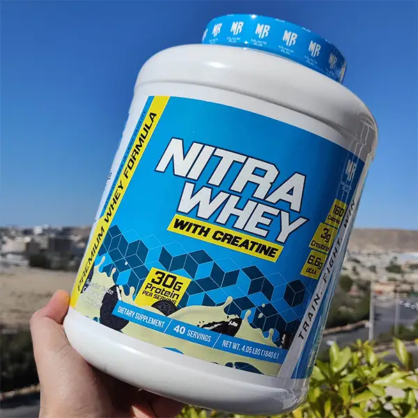 پروتئین نیترا وی ماسل رولز با کراتین | Muscle Rulz Nitra Whey Protein with Creatine 1840g-سم7شاپ-sam7shop.ir