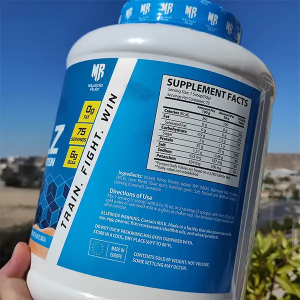 پروتئین نیترا وی ماسل رولز با کراتین | Muscle Rulz Nitra Whey Protein with Creatine 1840g-سم7شاپ-sam7shop.ir