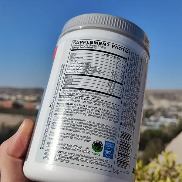 بی سی ای ای اکستند - Xtend Original BCAA - سم7شاپ - sam7shop.ir