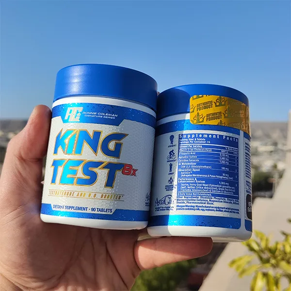 کینگ تست 8 ایکس رونی کلمن | Ronnie Coleman King Test 8X 90 Tablets-سم7شاپ-sam7shop.ir