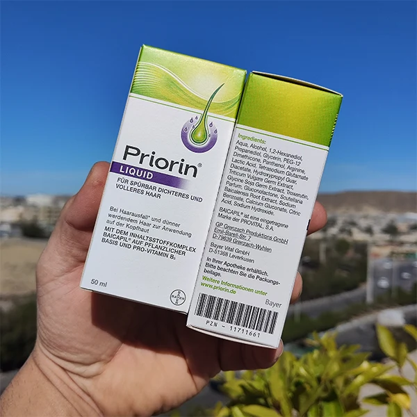 سرم ضد ریزش و تقویت کننده مو پریورین اصل آلمان 50 میل | Priorin Liquid