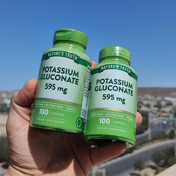 پتاسیم گلوکونات 595 میلی گرمی نیچرز تروس  100 عددی