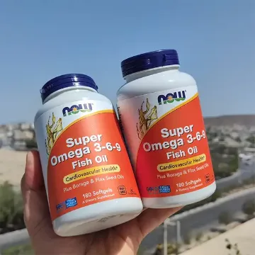 کپسول سوپر امگا 3-6-9 ناو 180 عدد