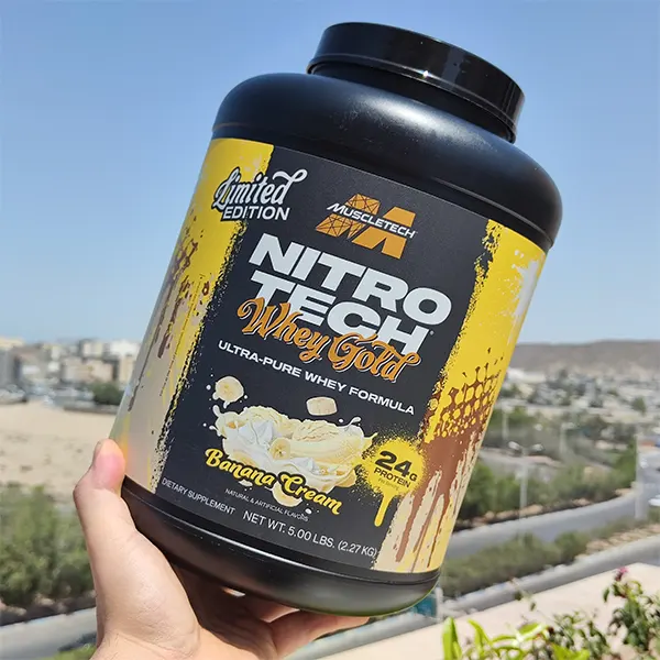 وی ماسلتک گلد لیمیتد طعم کرم موز