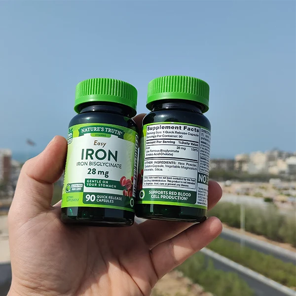 کپسول آهن 28 میلی‌گرم نِیچرز تروث